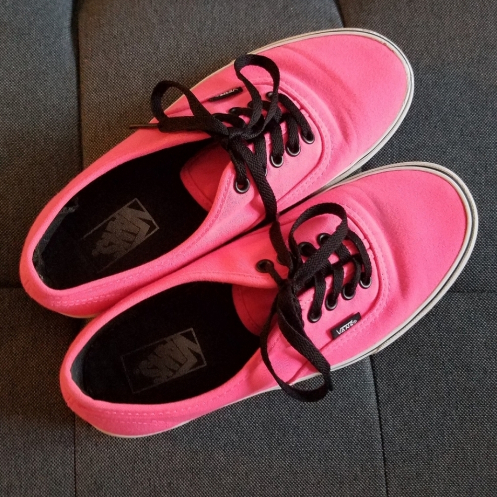 Pinks Vans sz8.5